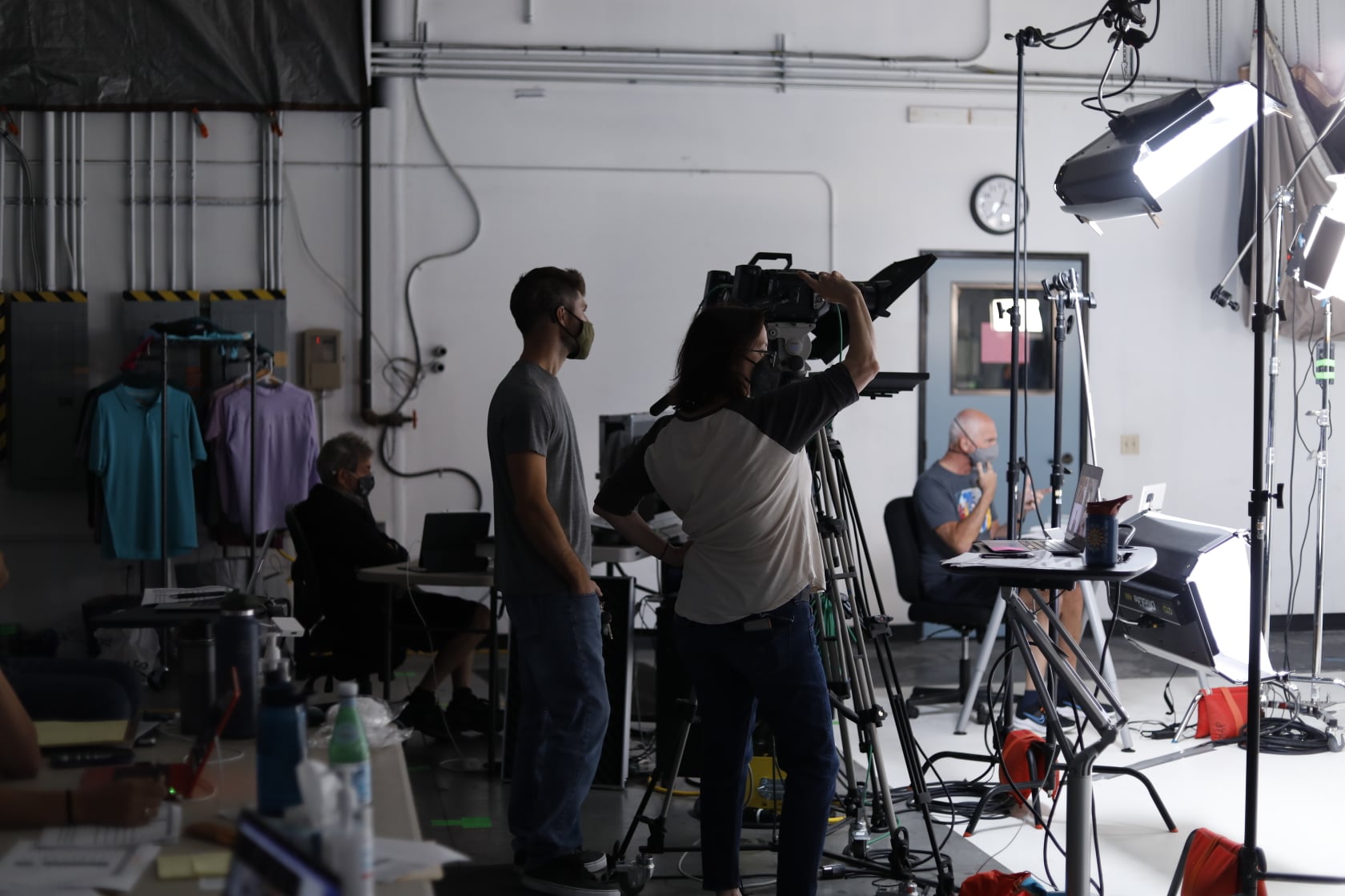 Behind the scenes at the DawnSign production studio