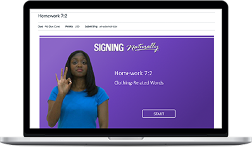 Signing Naturally Units 7–12: Interactive Online Student Materials