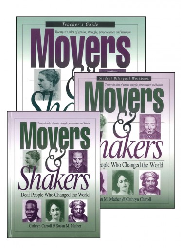 Movers & Shakers: Deaf People Who Changed the World (Teacher's Set)