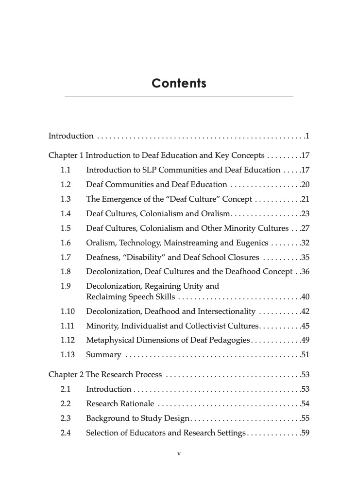 Seeing Through New Eyes: Deaf Culture and Deaf Pedagogies, The Unrecognized Curriculum