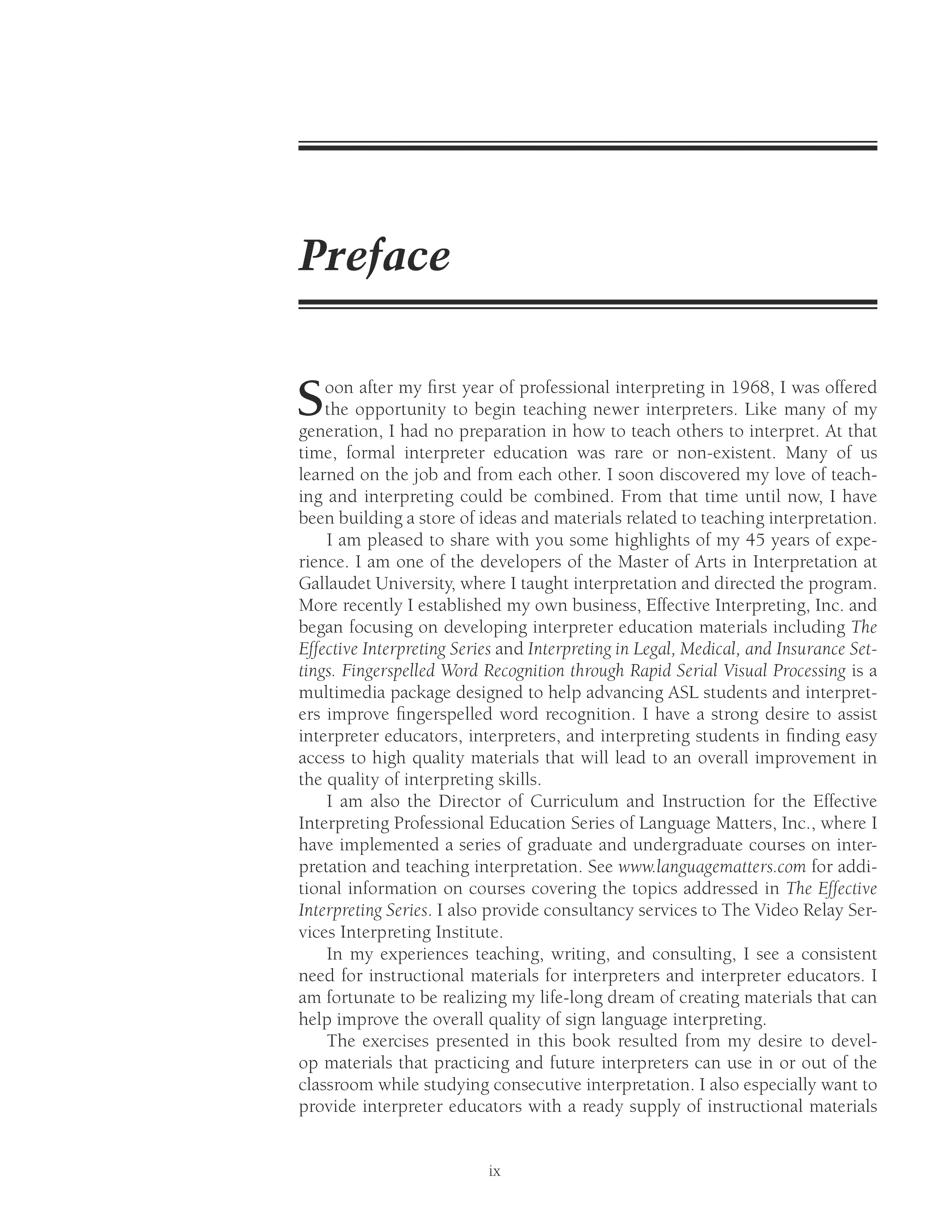 The Effective Interpreting Series: Consecutive Interpreting from ASL - Teacher's Set - Image 5