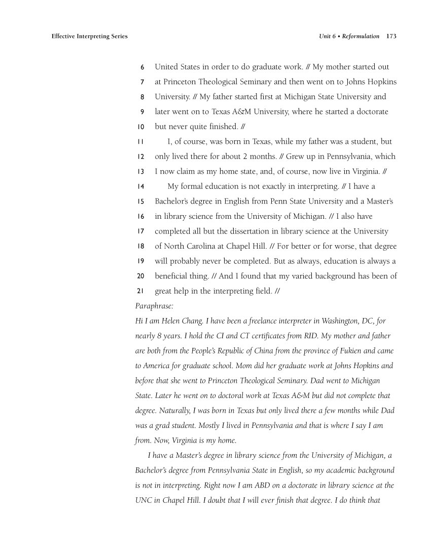 The Effective Interpreting Series: Consecutive Interpreting from English - Teacher's Set - Image 9