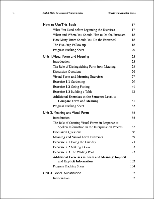 The Effective Interpreting Series: English Skills Development - Teacher's Set - Image 3