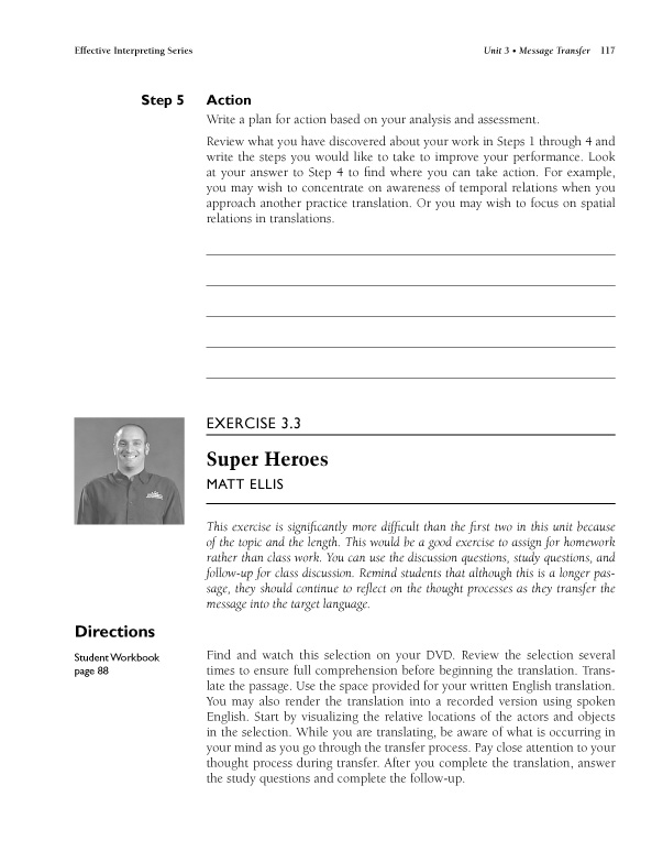 The Effective Interpreting Series: Translating from ASL - Teacher's Set - Image 8