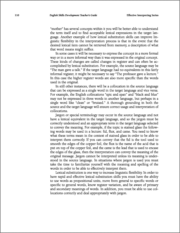 The Effective Interpreting Series: English Skills Development - Teacher's Set - Image 9