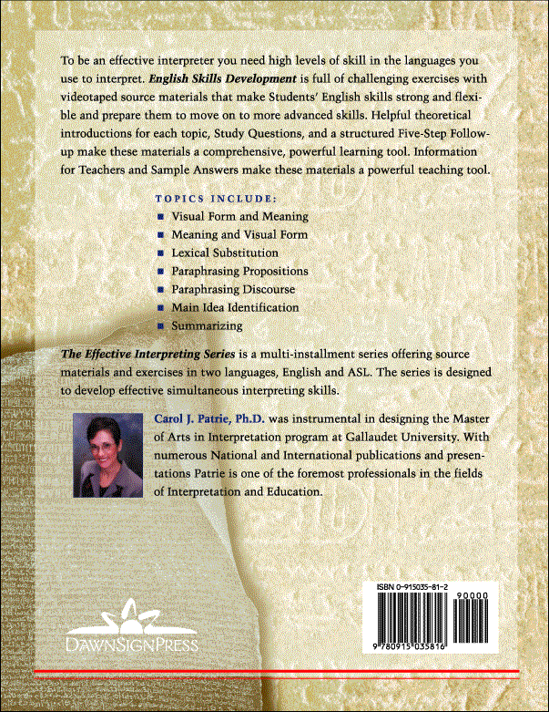 The Effective Interpreting Series: English Skills Development - Teacher's Set - Image 10