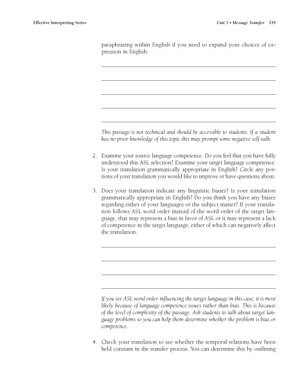The Effective Interpreting Series: Translating from ASL - Teacher's Set - Image 10