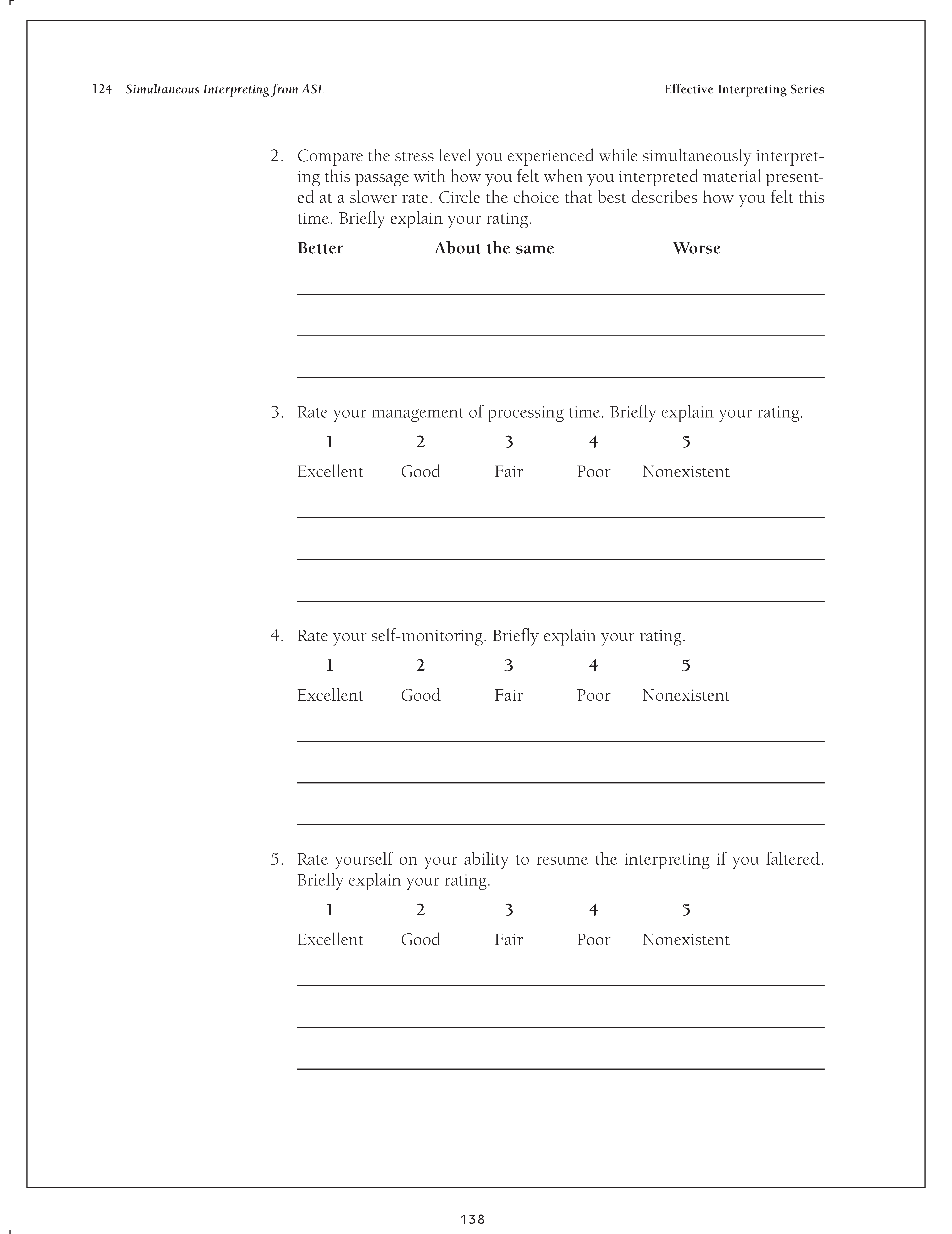 The Effective Interpreting Series: Simultaneous Interpreting from ASL - Teacher's Set - Image 10
